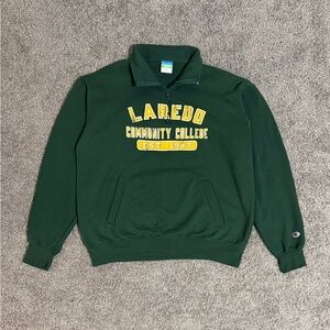 Laredo Community College Quarter Zip Champion Pullover Men’s Size XL